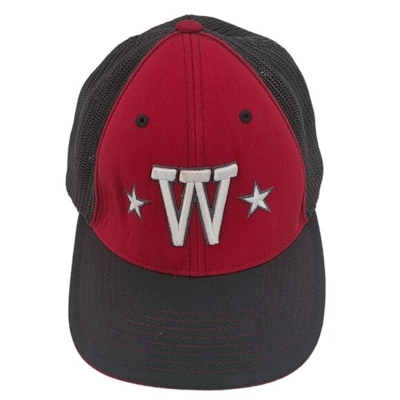 Pacific Headwear Washington Nationals On Field Pro Model Hat Red/Black Size S-M - Picture 1 of 6